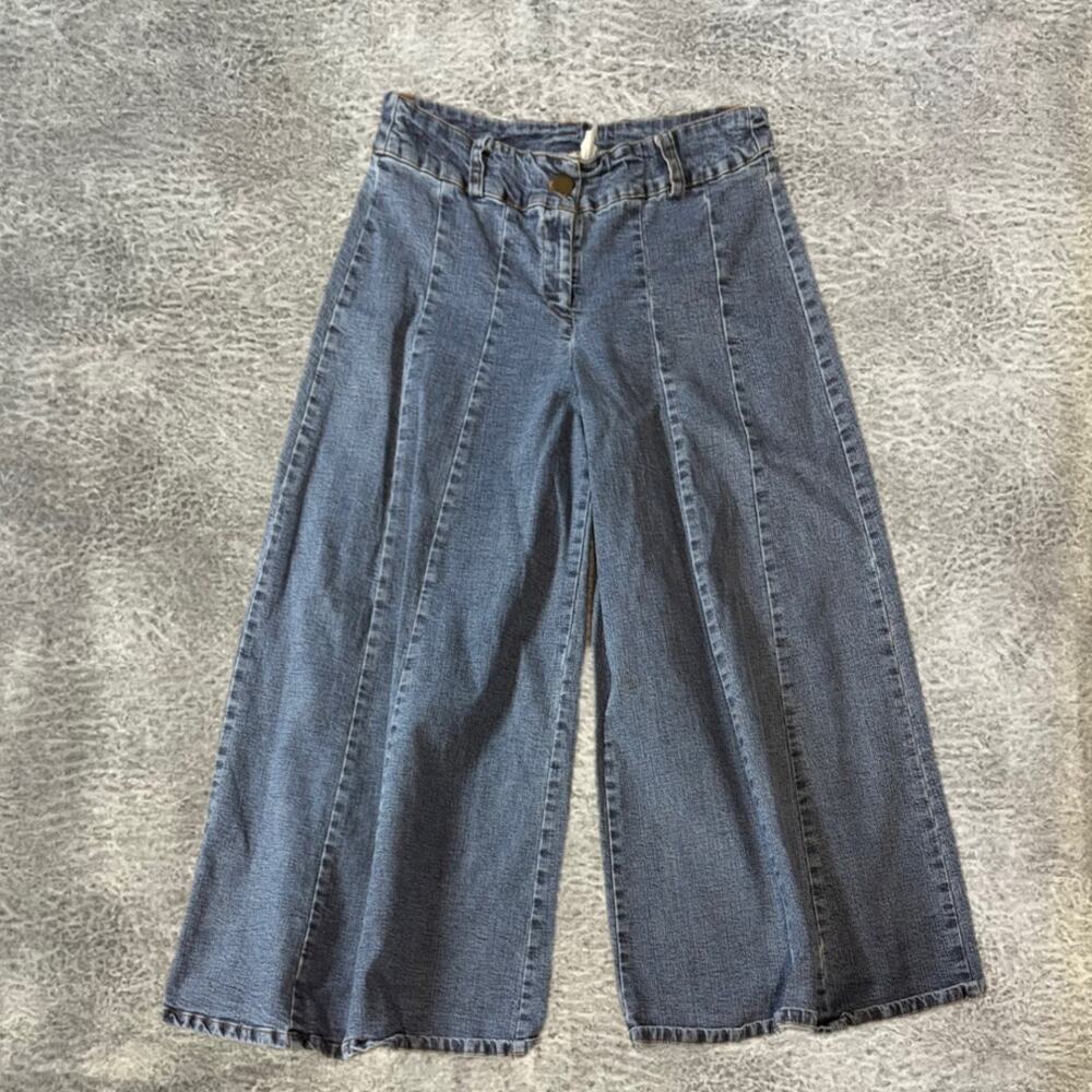 Vintage Wide Led Baggy Denim Coluttes